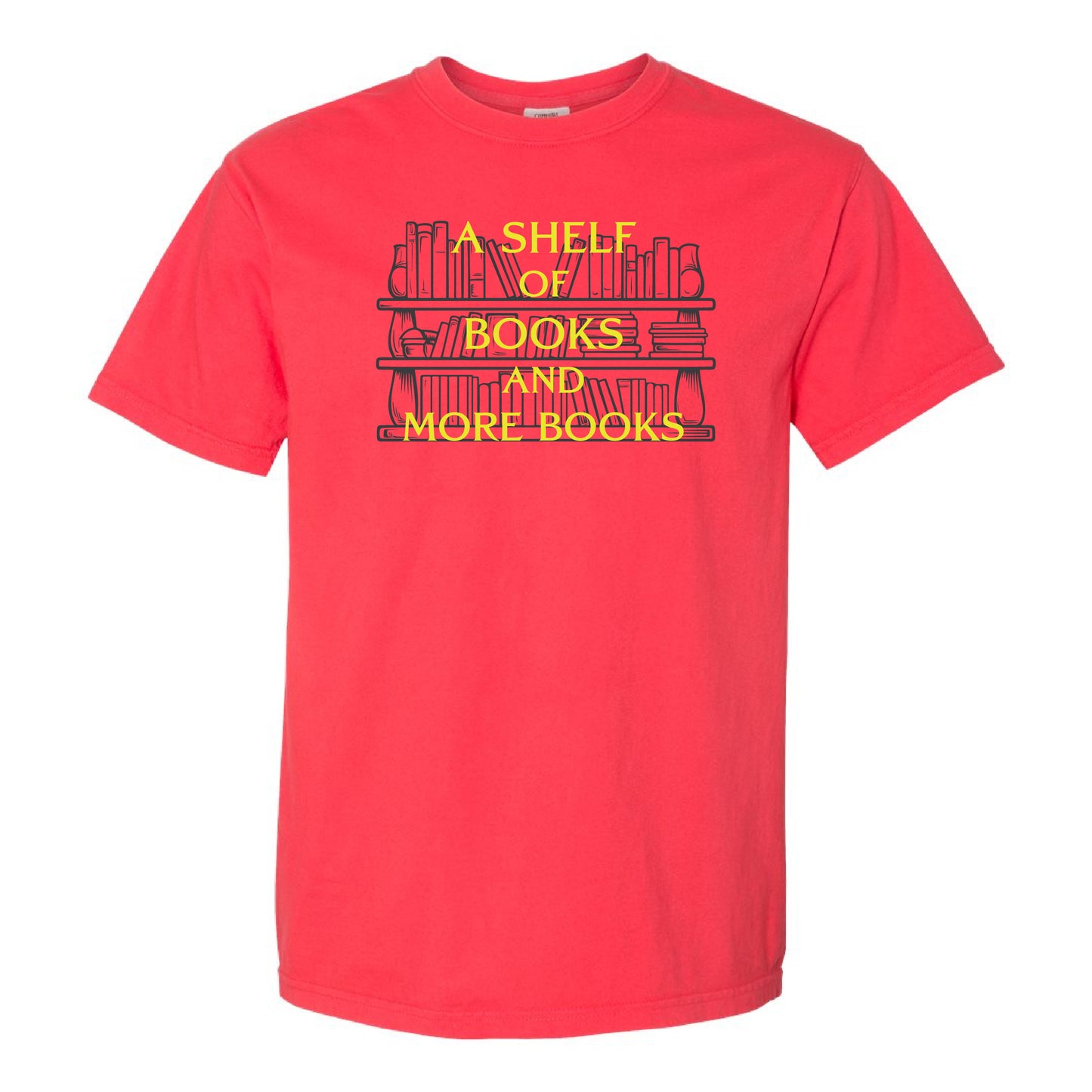 A Shelf of Books and More Books T-Shirt