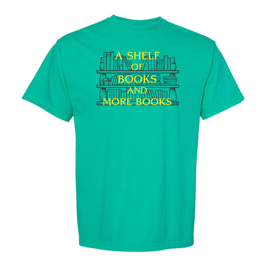 A Shelf of Books and More Books T-Shirt