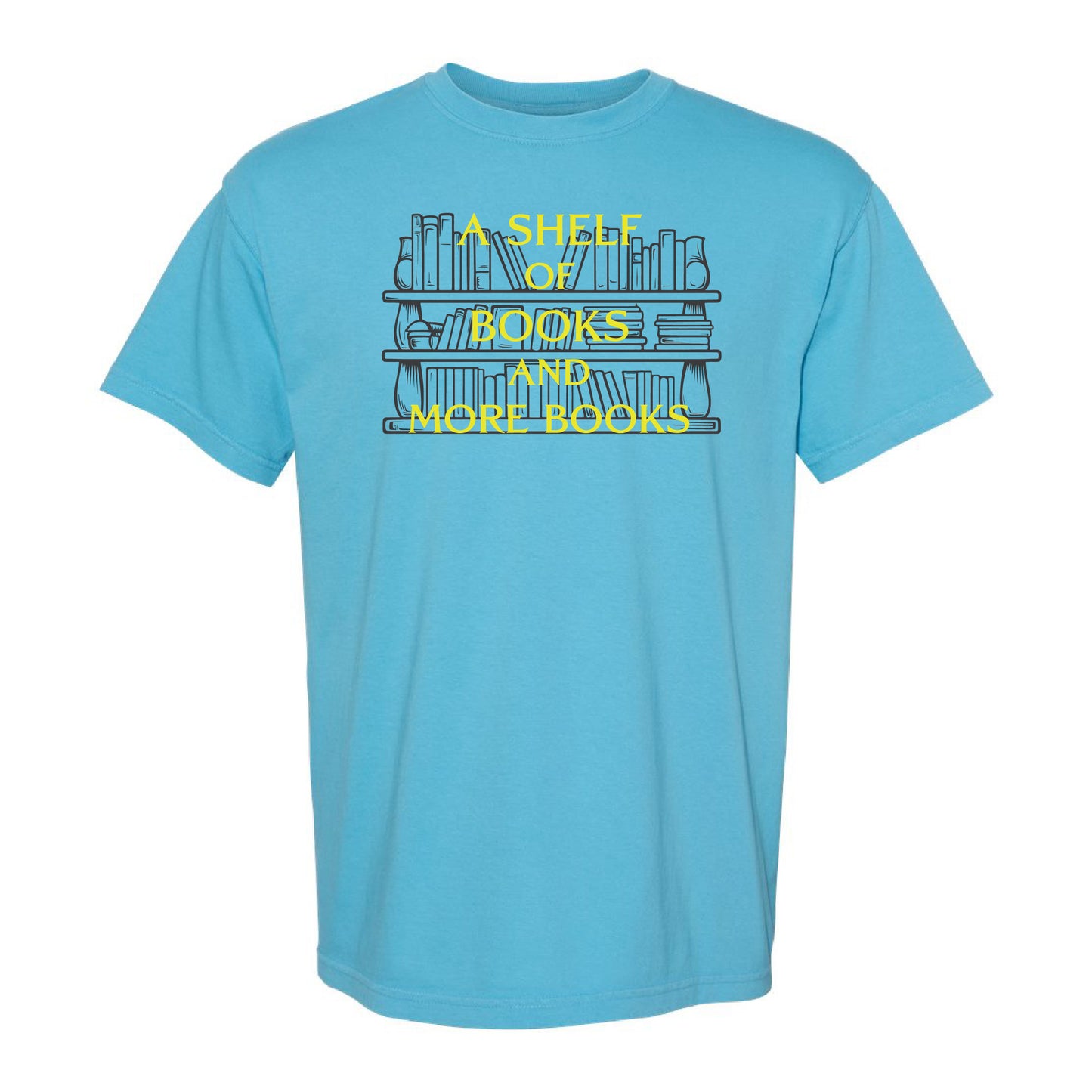 A Shelf of Books and More Books T-Shirt