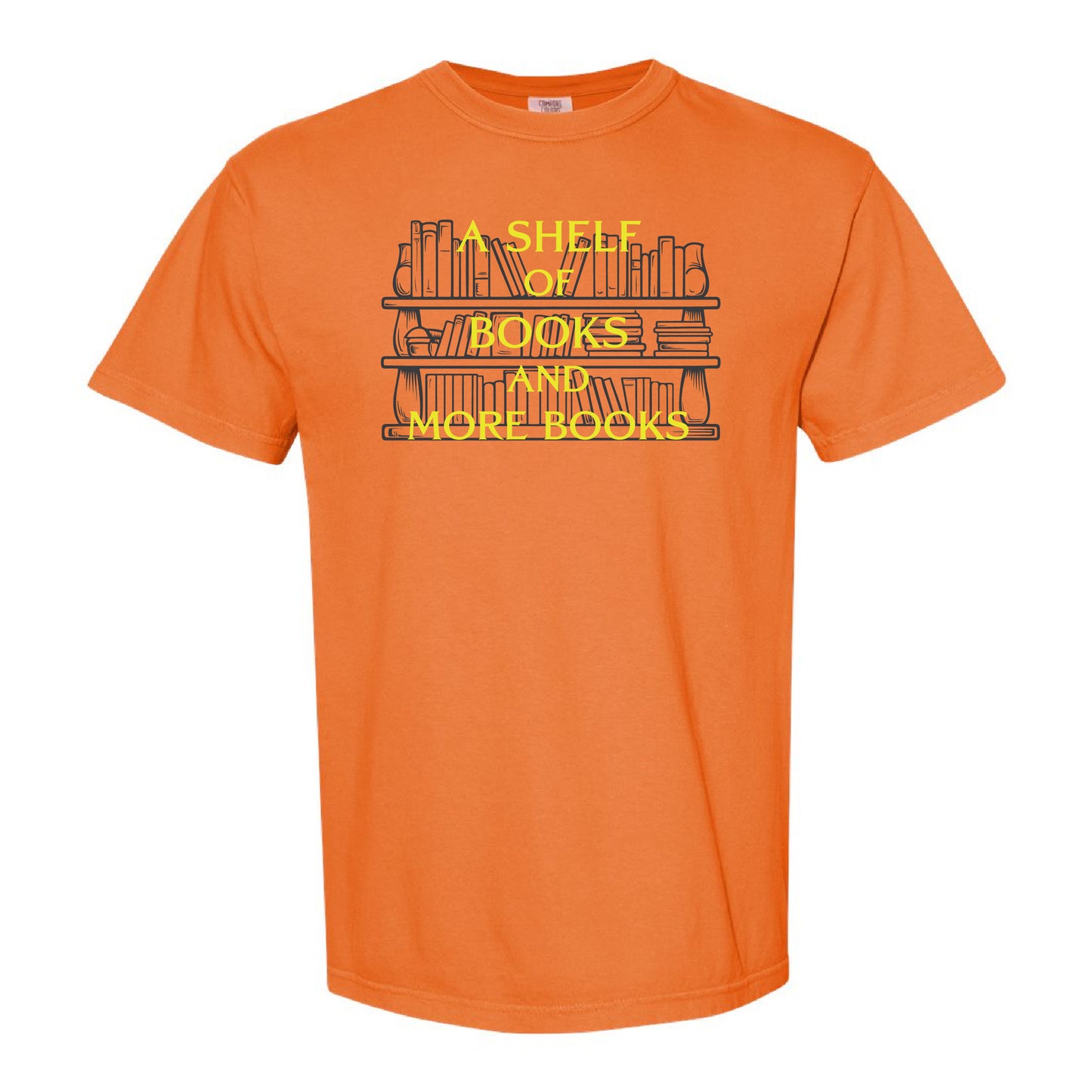 A Shelf of Books and More Books T-Shirt