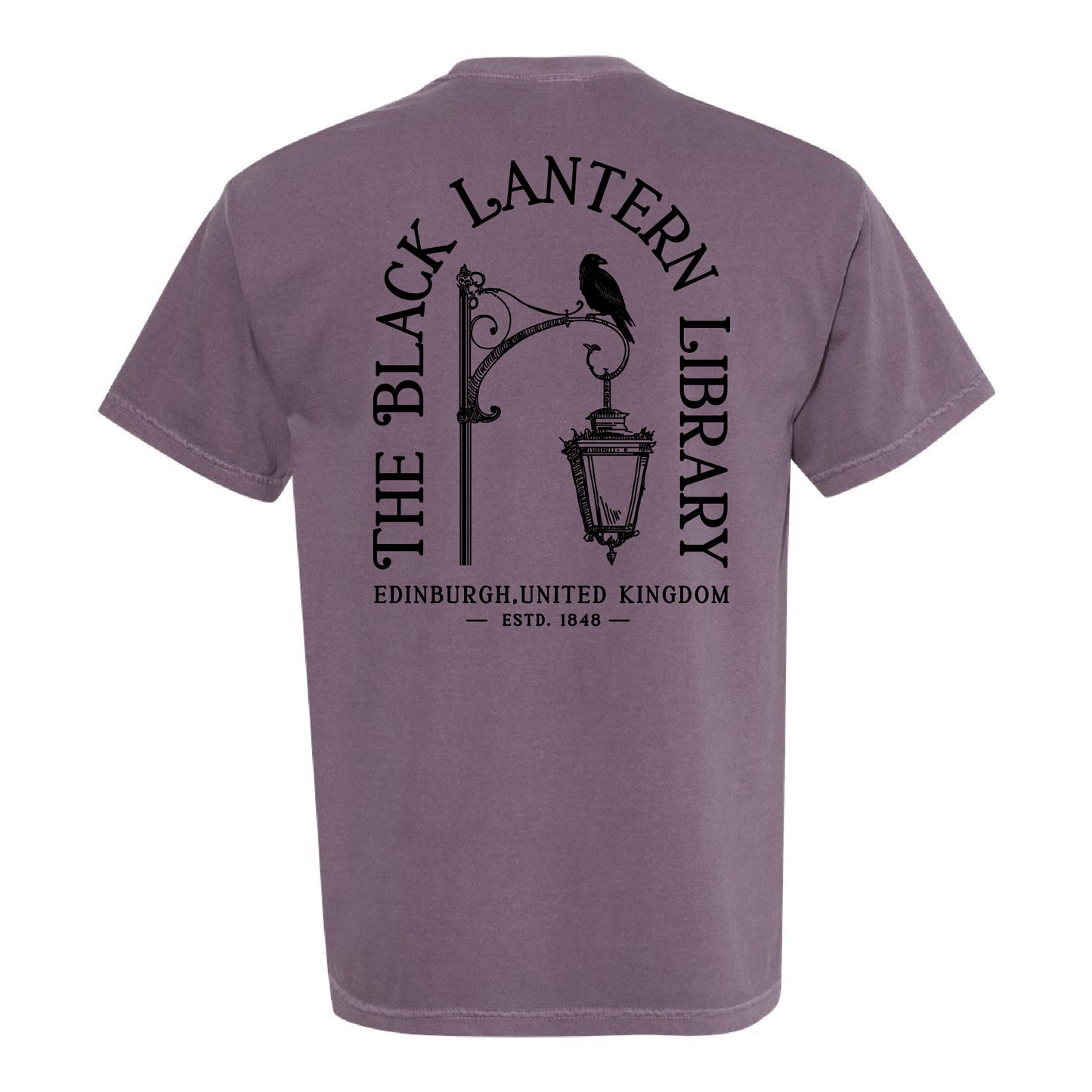 The Black Lantern Library Unisex Garment-Dyed Tee