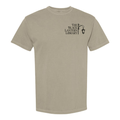 The Black Lantern Library Unisex Garment-Dyed Tee