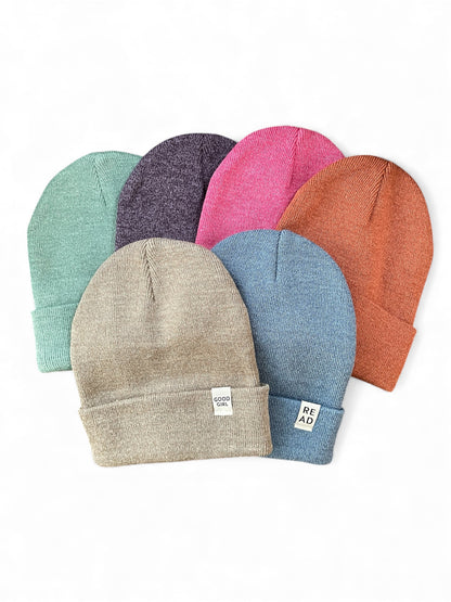 READ/ Good Girl Knit Cuff Beanie