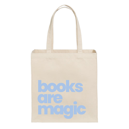 Books Are Magic Cotton Canvas Tote