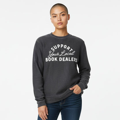 Support Your Local Book Dealers Corded Crew