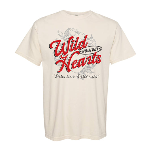 Wild Hearts World Tour Concert Tee – Book Trope Tour Shirt